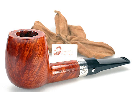 Peterson House Pipe Terracotta Billiard Smooth 9mm Filter